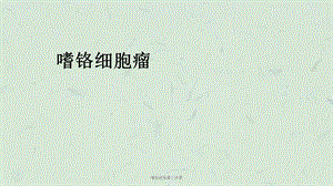 嗜铬细胞瘤小讲课课件.ppt