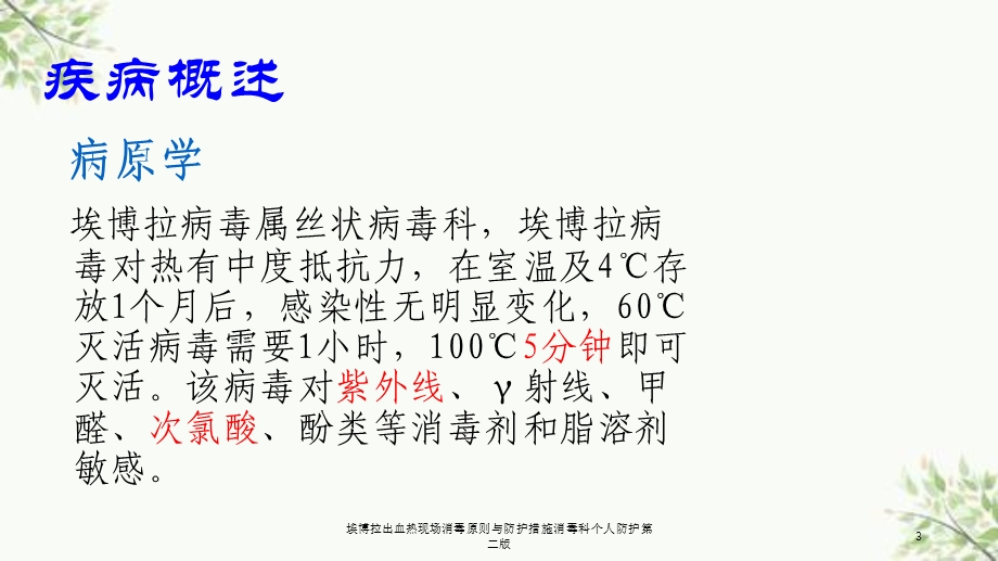 埃博拉出血热现场消毒原则与防护措施消毒科个人防护第二版课件.ppt_第3页