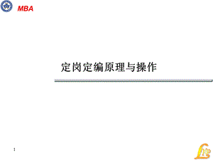 定岗定编原理与操作ppt课件.ppt