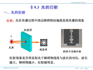 大学物理光的衍射ppt课件.ppt