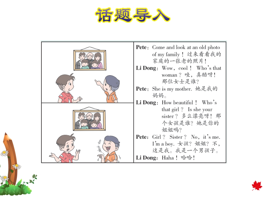 外研小学英语四年级下册Module5Unit1Iwastwothen授课课件.ppt_第2页