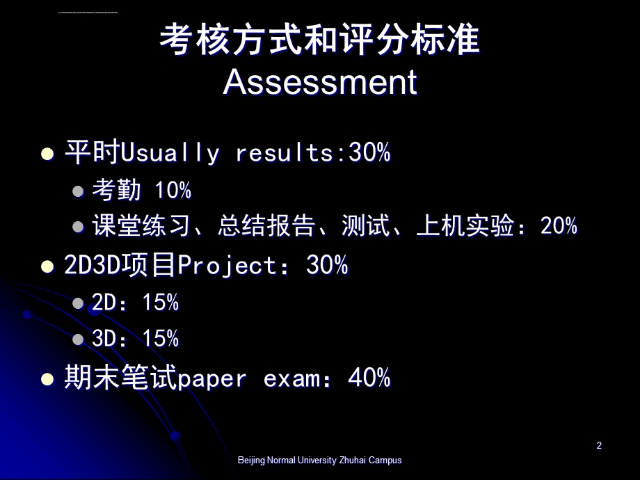 图形学期末期末复习分解ppt课件.ppt_第2页