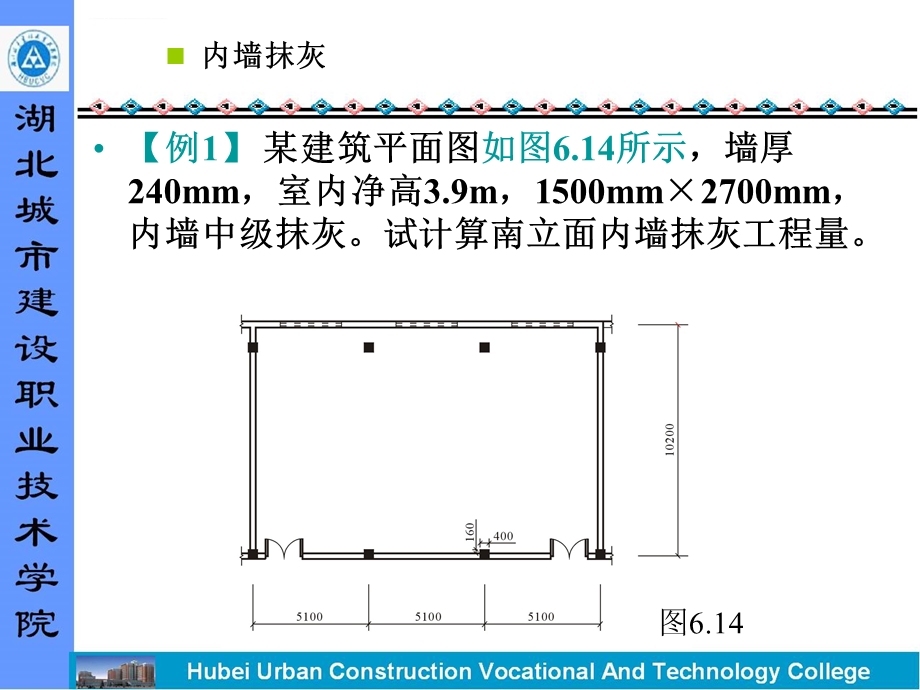 墙柱面工程量计算实例ppt课件.ppt_第1页