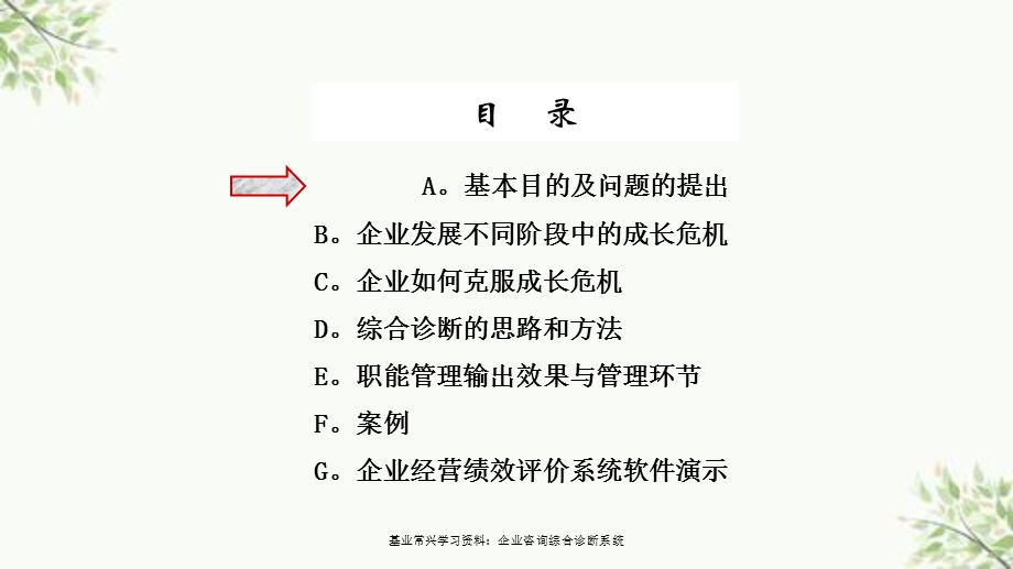 基业常兴学习：企业咨询综合诊断系统课件.ppt_第2页