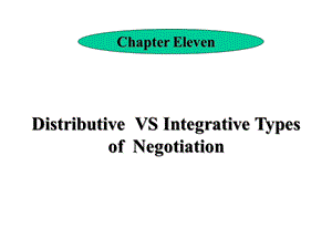 国际商务谈判：理论、案例分析与实践(第五版)英文版课件Chapter11.ppt