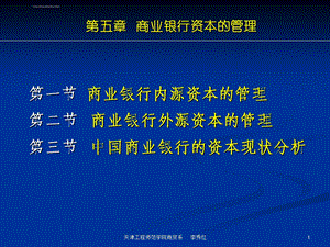 商业银行业务经营与管理ppt课件第五章商业银行资本的管理.ppt