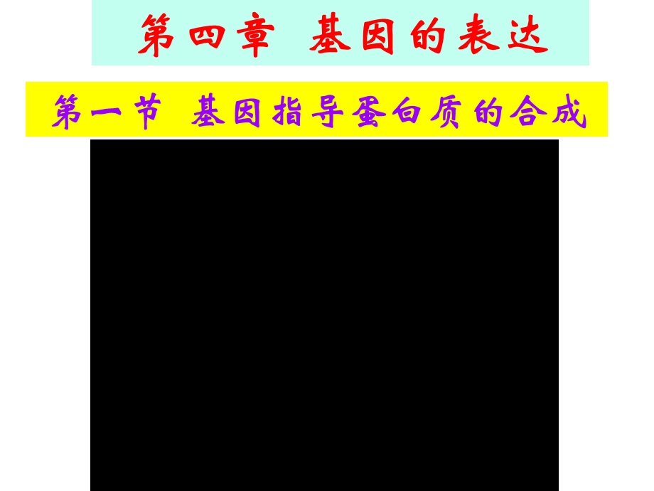 基因指导蛋白质的合成ppt46人教课标版课件.ppt_第1页