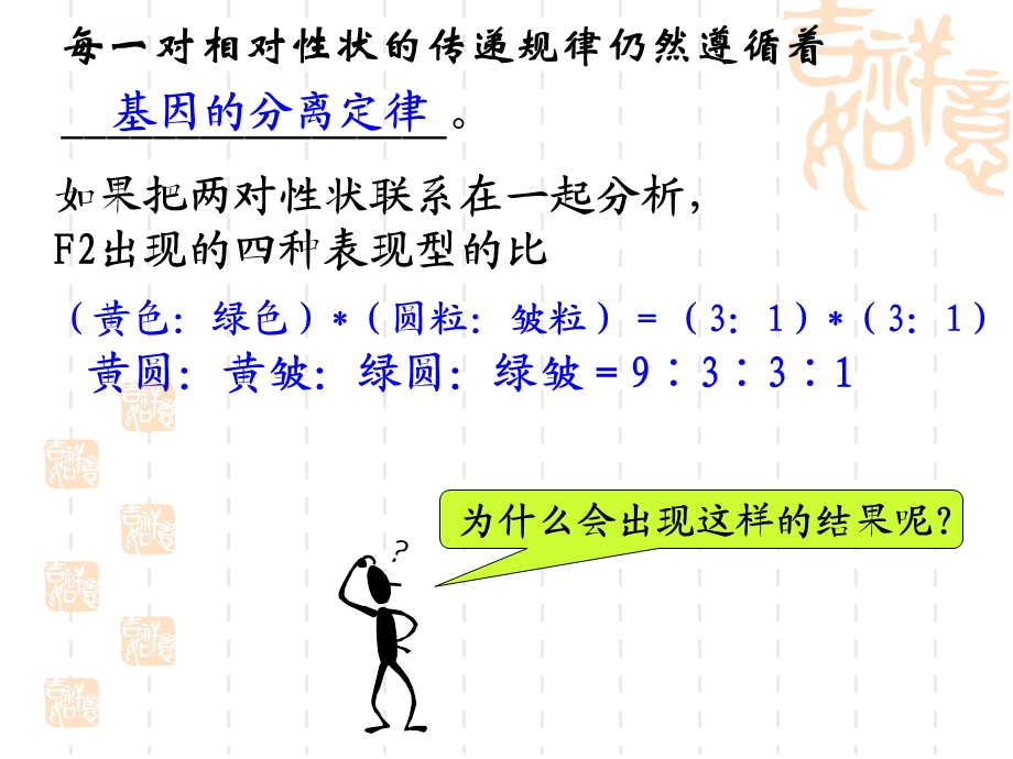 孟德尔的豌豆杂交实验(二)(高三一轮复习)报告ppt课件.ppt_第3页