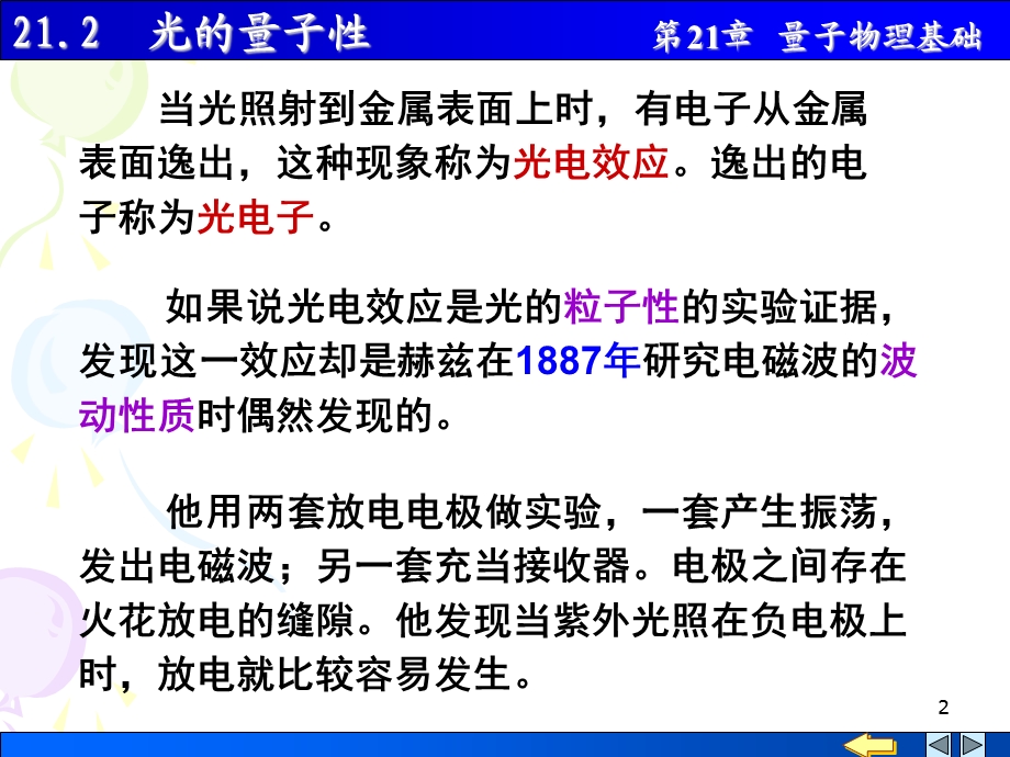 大学物理量子物理基础21 02光的量子性光电效应ppt课件.ppt_第2页