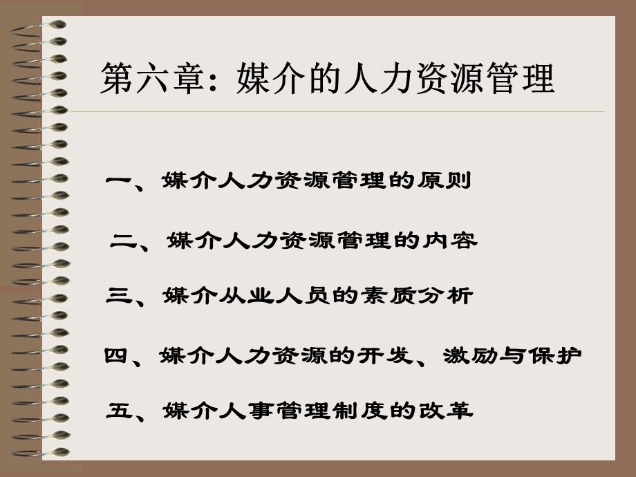 媒介和人力资源管理ppt课件.ppt_第1页