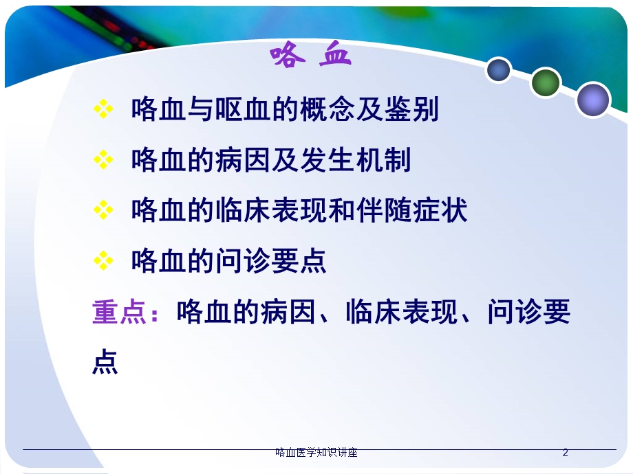 咯血医学知识讲座培训课件.ppt_第2页