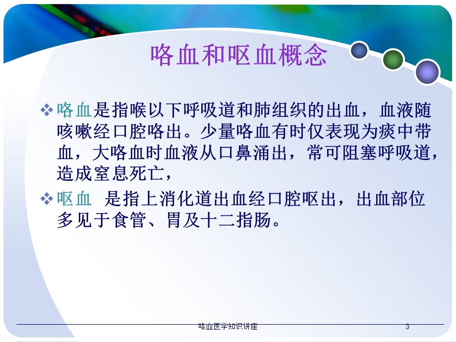 咯血医学知识讲座培训课件.ppt_第3页