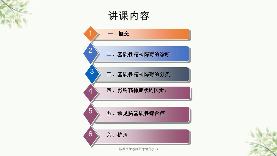 器质性情感障碍患者的护理课件.ppt_第2页