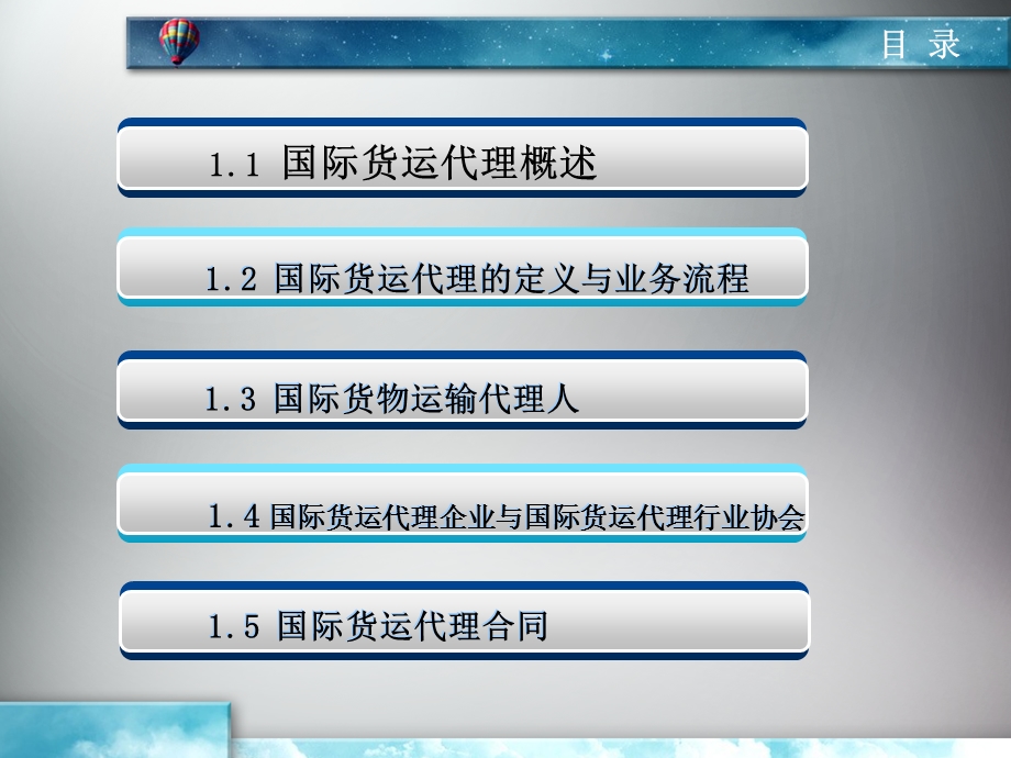 国际货运代理第一章国际货运代理概述课件.ppt_第2页