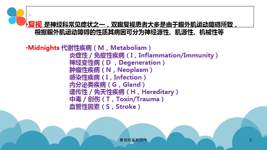 复视的鉴别诊疗培训课件.ppt_第2页