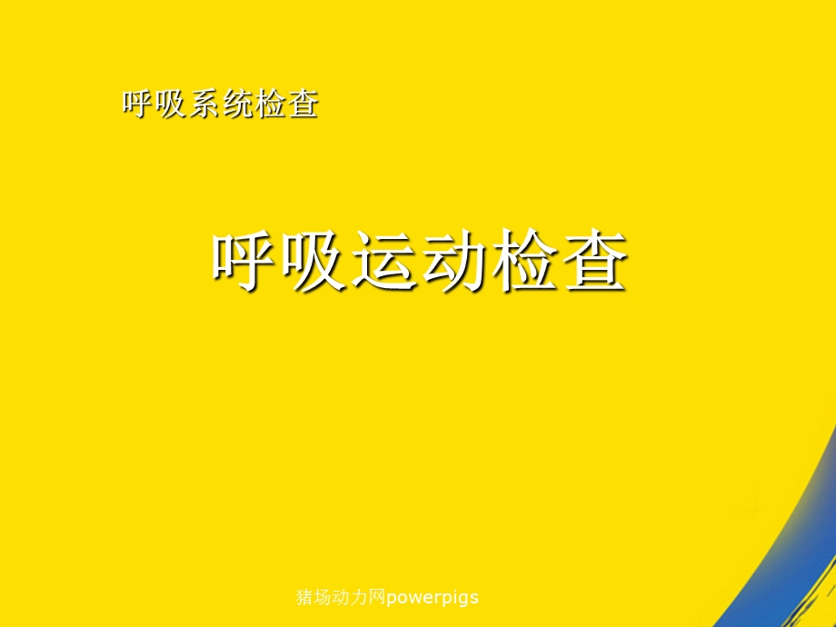 呼吸系统之呼吸运动检查课件.ppt_第1页