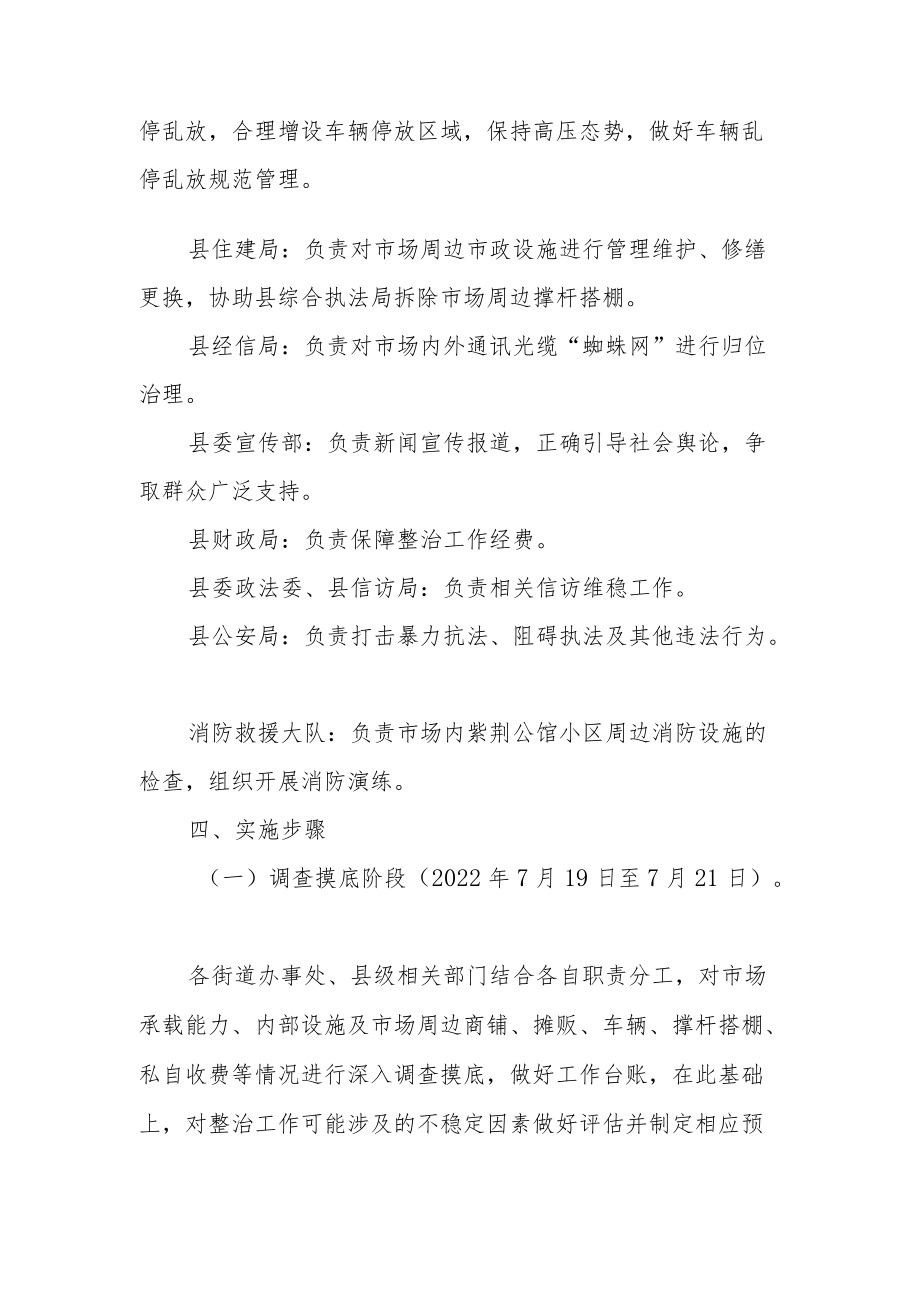 XX农贸市场及周边环境秩序综合整治工作实施方案.docx_第3页