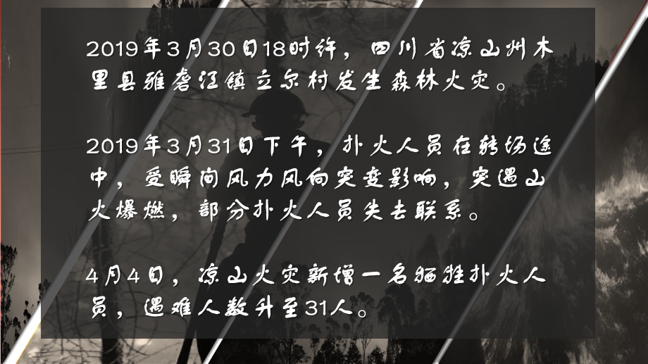 四川凉山森林大火(共20张)课件.pptx_第1页