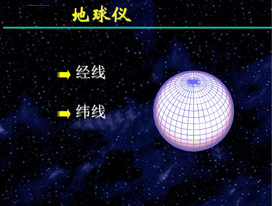 地球地球仪经纬网ppt课件.ppt_第2页