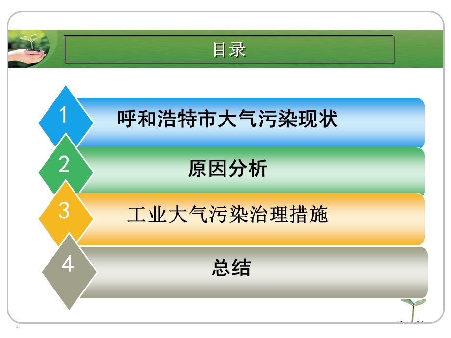 呼和浩特市工业大气污染分析报告课件.ppt_第2页