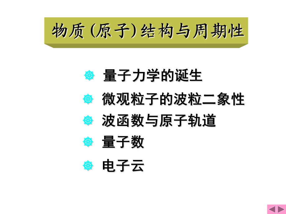 大学化学——物质结构基础知识讲稿ppt课件.ppt_第2页