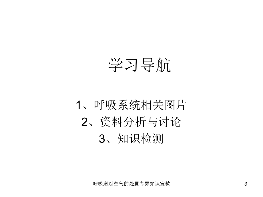 呼吸道对空气的处置专题知识宣教培训课件.ppt_第3页