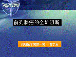 前列腺癌的全雄阻断课件.ppt