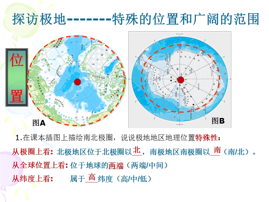 商务星球版七年级下册第七章各具特色地区第五节极地地区ppt课件.ppt_第3页