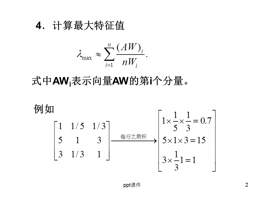 层次分析法的计算课件.ppt_第2页