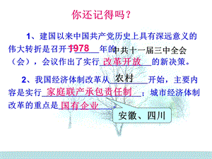 华师大版历史八下《对外开放逐步扩大》课件.ppt