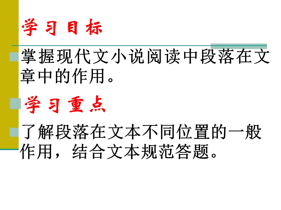 小说阅读 分析段落在文中的作用资料课件.ppt_第2页