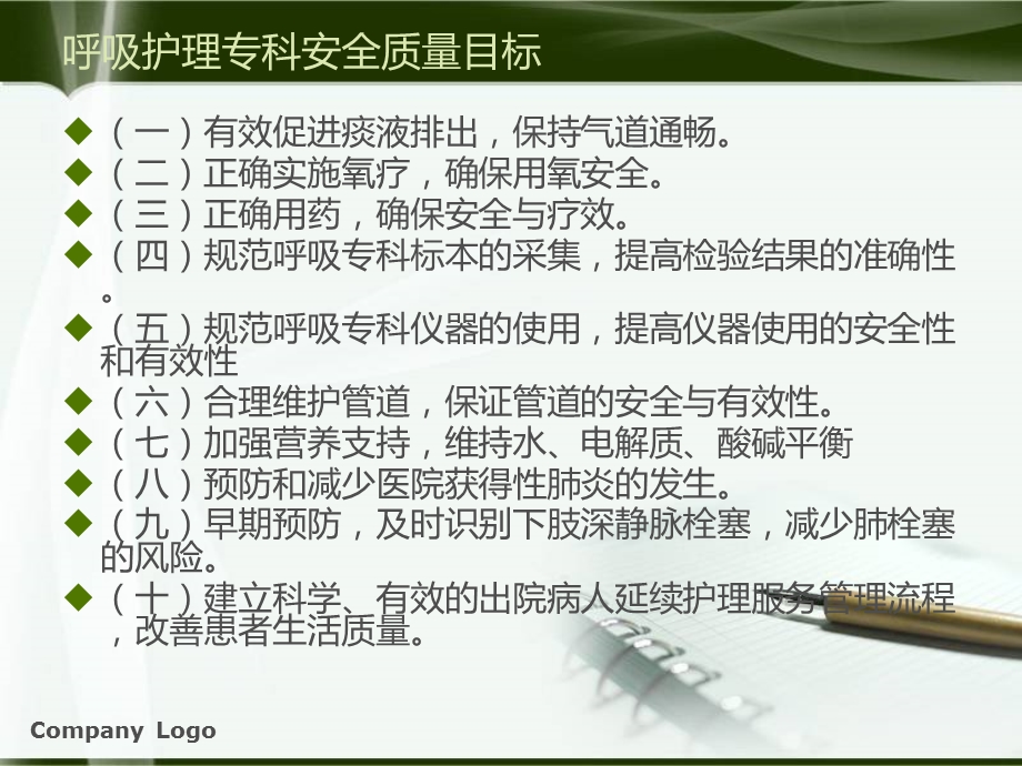 呼吸护理专科安全质量目标课件.ppt_第2页