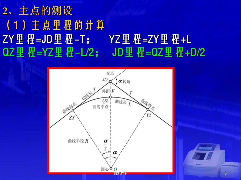 圆曲线测设 支距法和偏角法课件.ppt_第3页