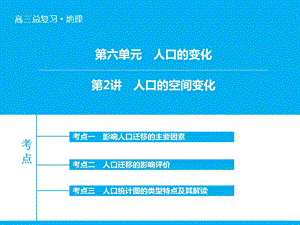 人口的空间变化一轮复习课件.ppt
