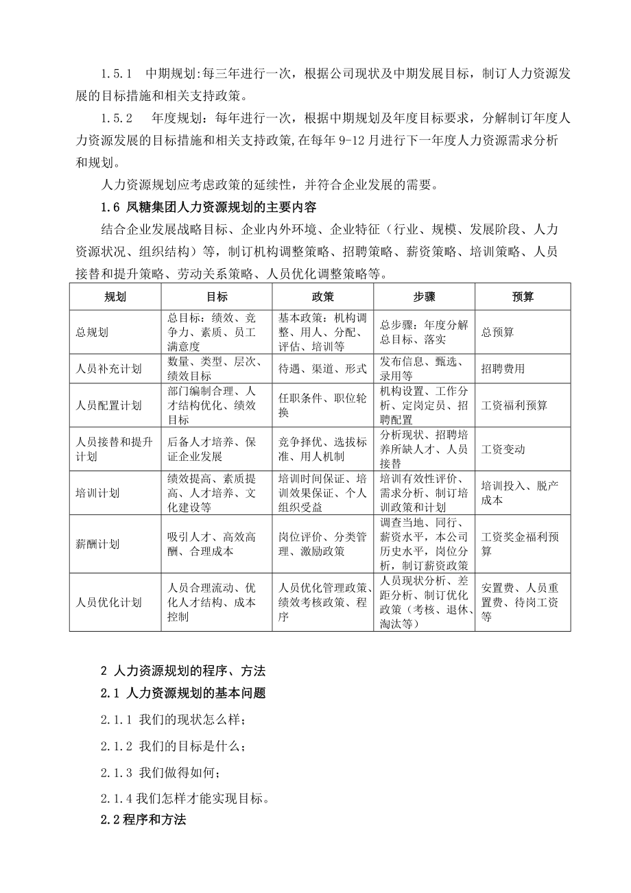 人力资源规划管理规定.doc_第3页