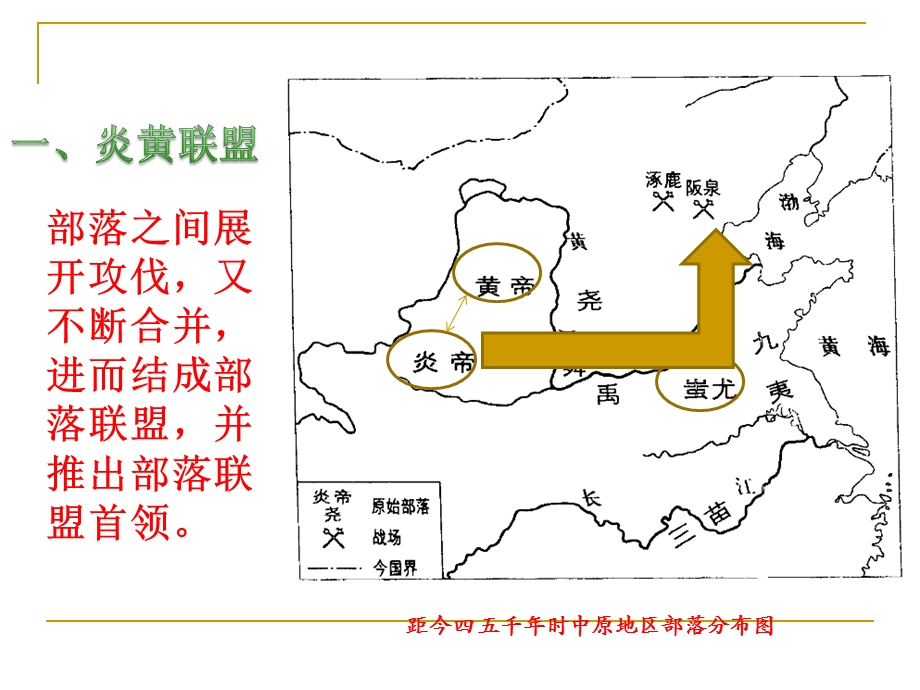 部编人教版七年级历史上册ppt课件：第3课 远古的传说.ppt_第3页