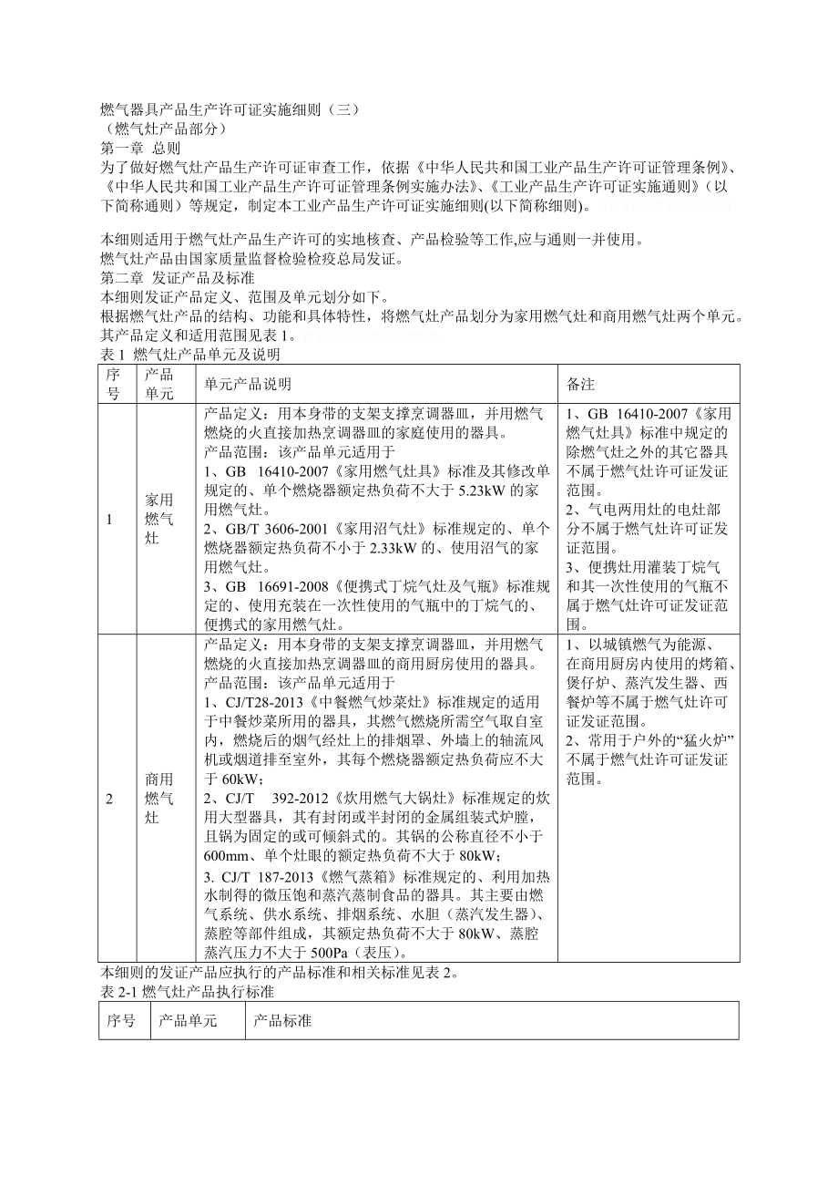 燃气器具产品生产许可证实施细则（三）.doc_第2页