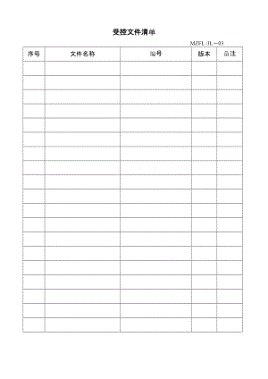 三体系认证全套表格(很全实用).doc