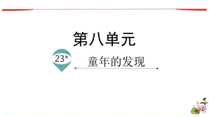 部编版语文五年级下册23童年的发现名师教学课件.pptx