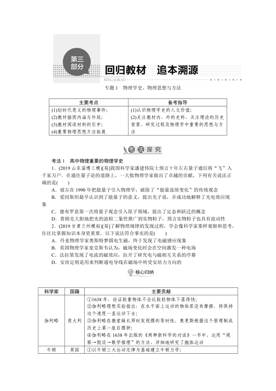 专题1物理学史.docx_第1页