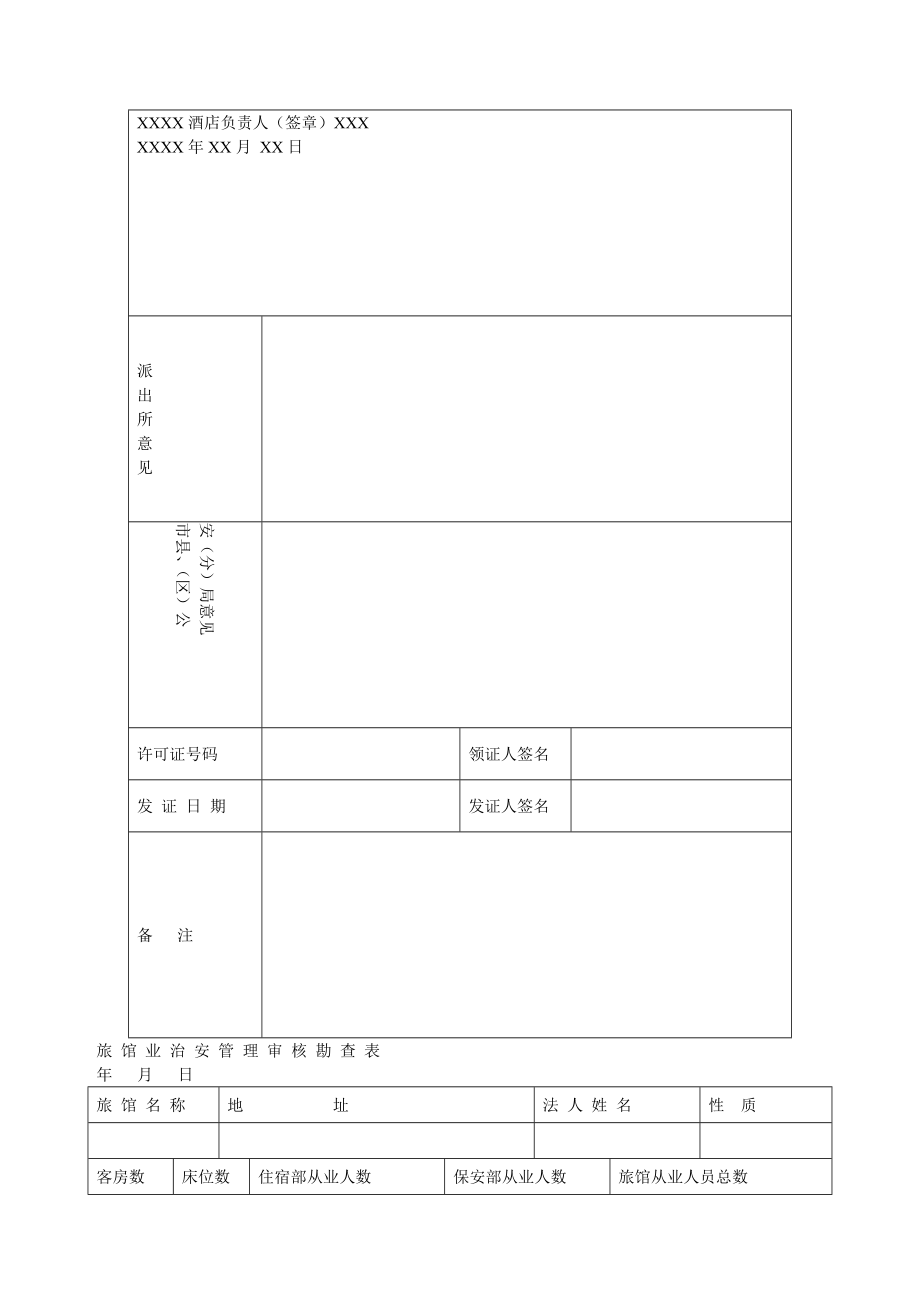 旅馆业特种行业许可证样表.doc_第3页