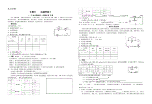 中考物理复习资料电磁学专题.doc