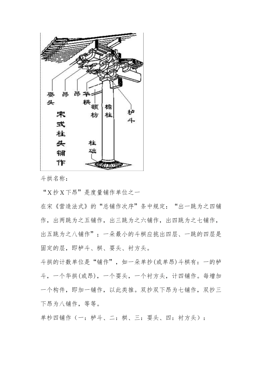 最详细的唐宋、明清斗拱结构详细图示.doc_第2页