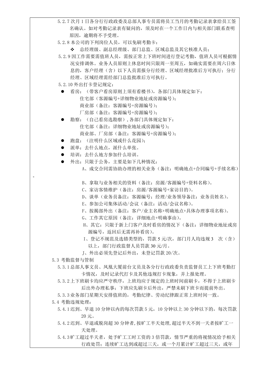 地产公司员工考勤及请假流程管理制度.doc_第2页