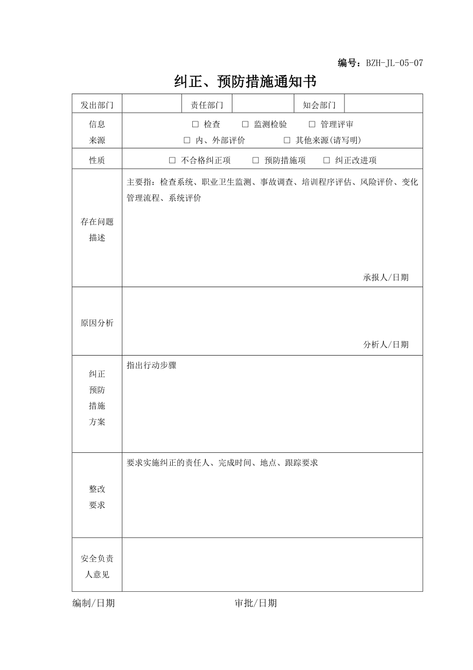 库区安全检查记录表矿山公司.doc_第2页