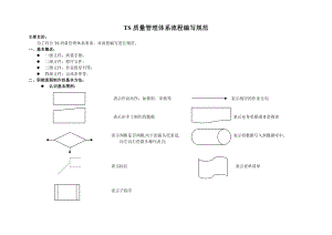 有限公司TS质量管理体系流程编写规范.doc