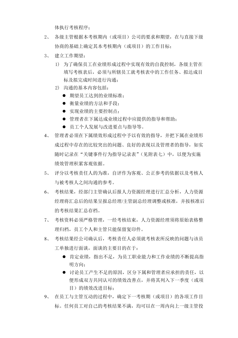 有限公司绩效考核制度(试行).doc_第3页