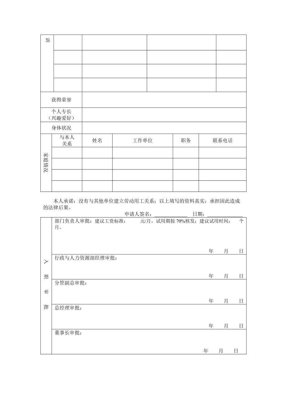 集团股份人事表格汇总大全.doc_第3页