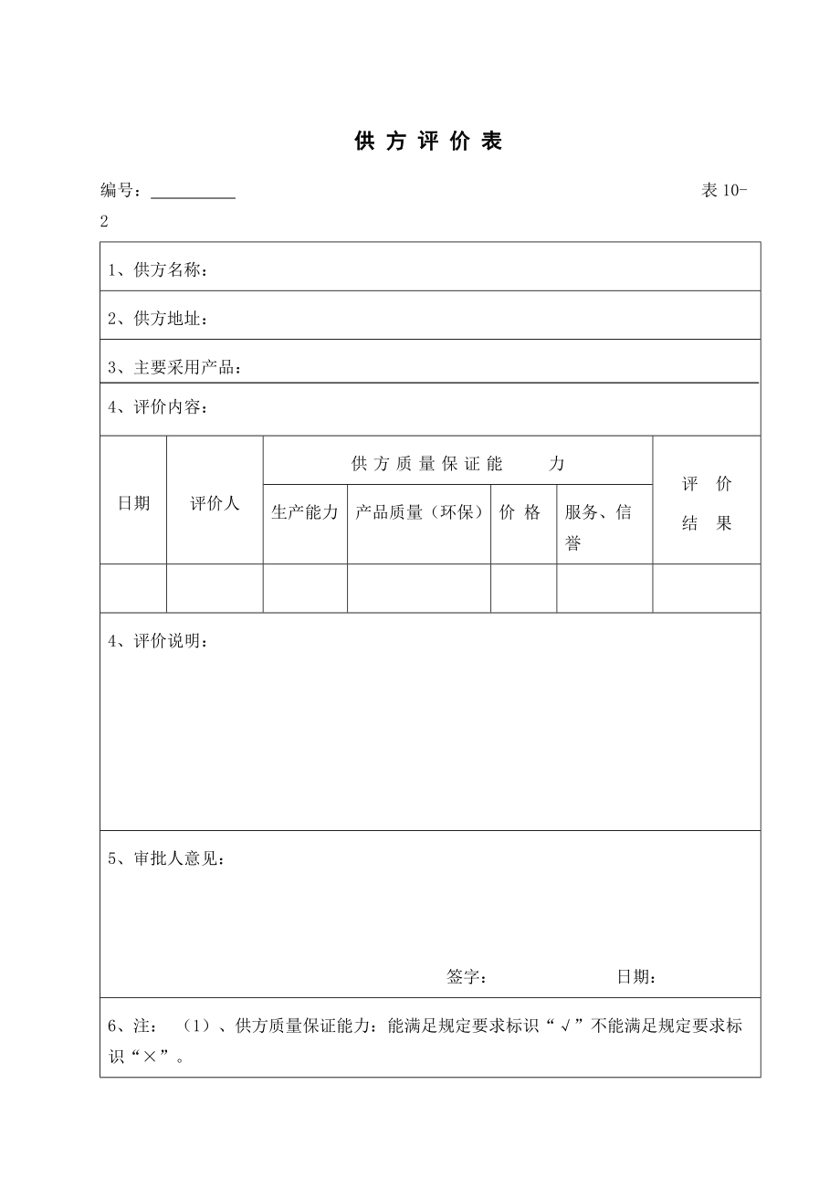 工程有限公司物资管理表格.doc_第2页