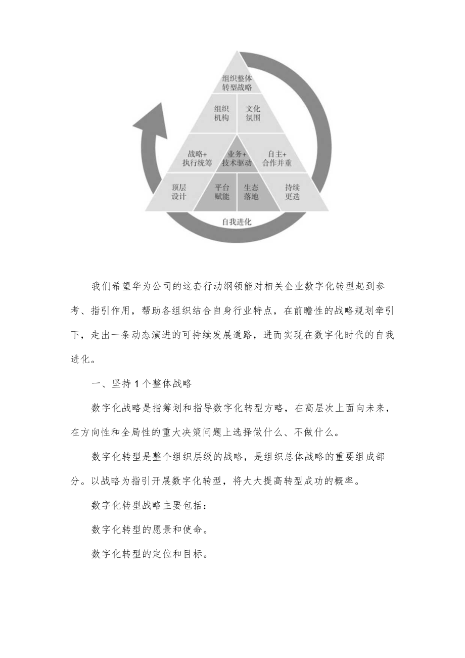 华为公司的数字化战略与1234方法论.docx_第2页